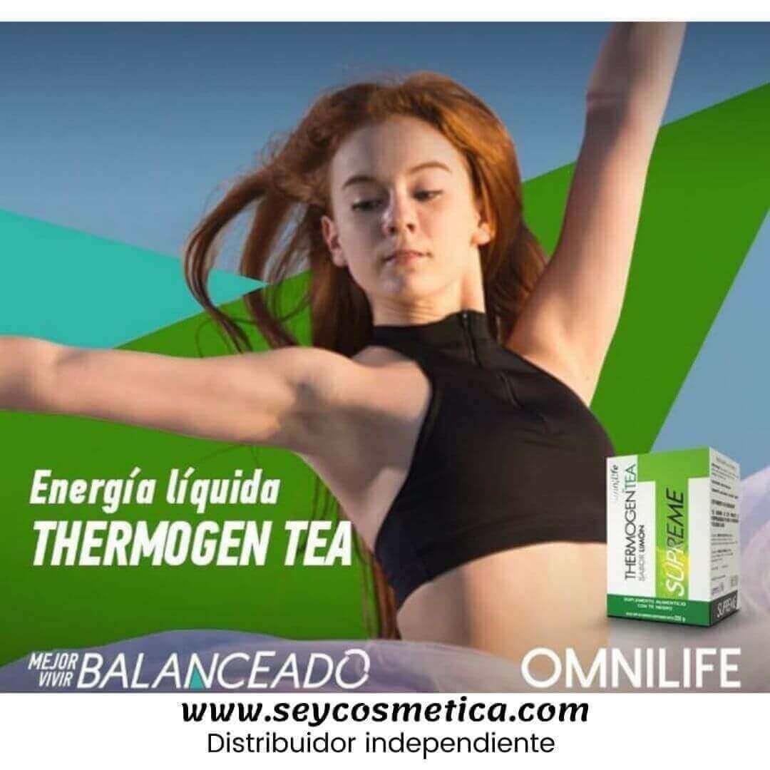 THERMOGEN TEA LIMÓN OMNILIFE Para que sirve