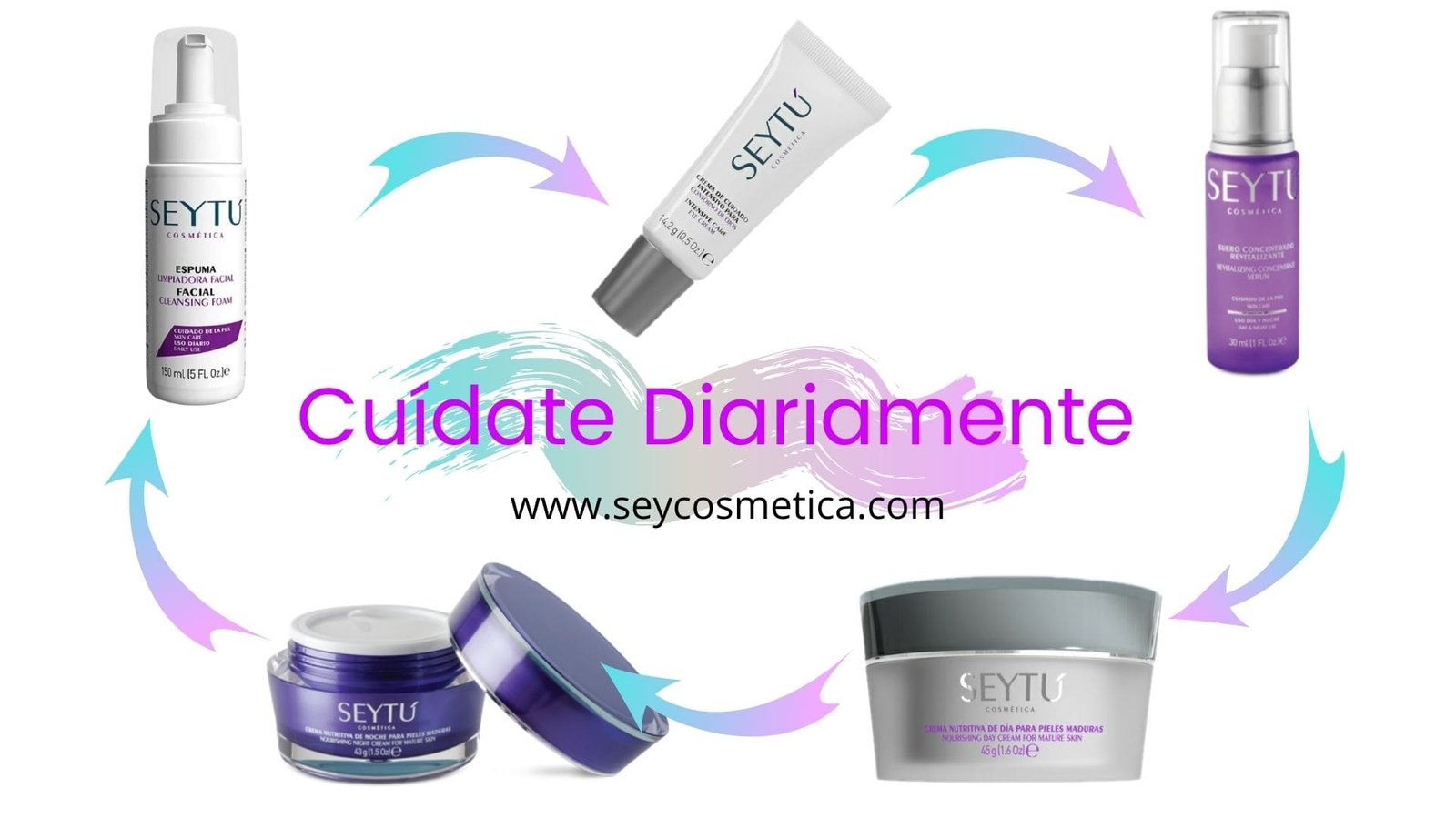 >Cuidado antiedad Omnilife Seytú. Productos para cutis MADUROS