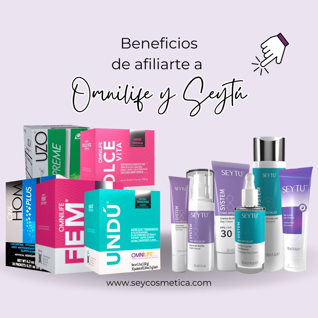 Beneficios de afiliarte a omnilife