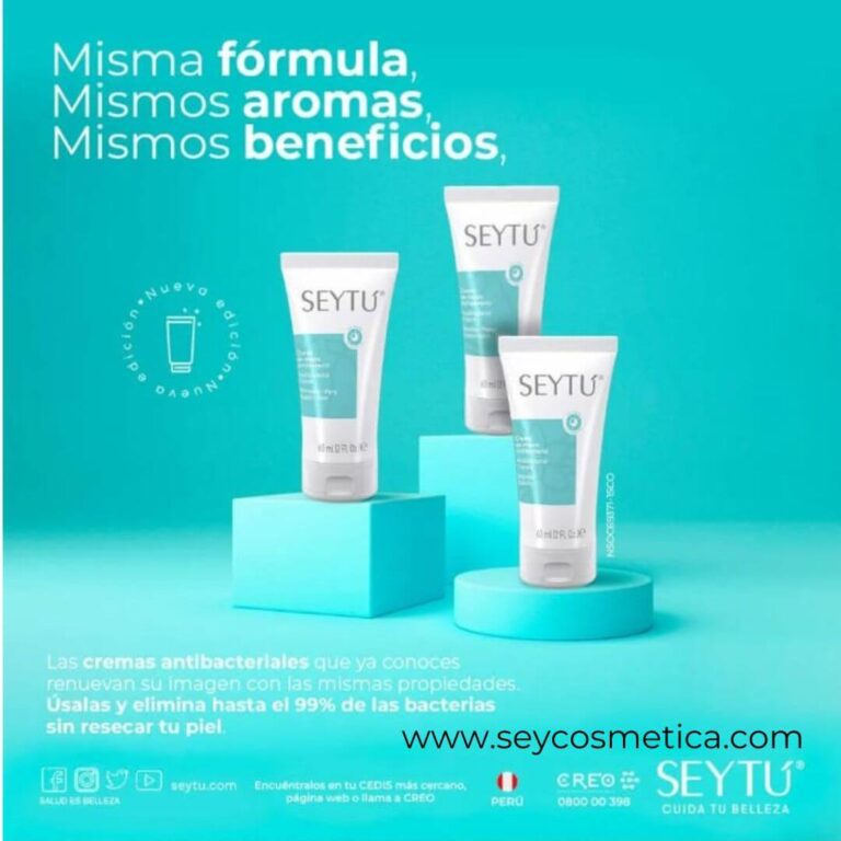 CREMA ANTIBACTERIAL SEYTU ¡Conoce sus múltiples USOS!