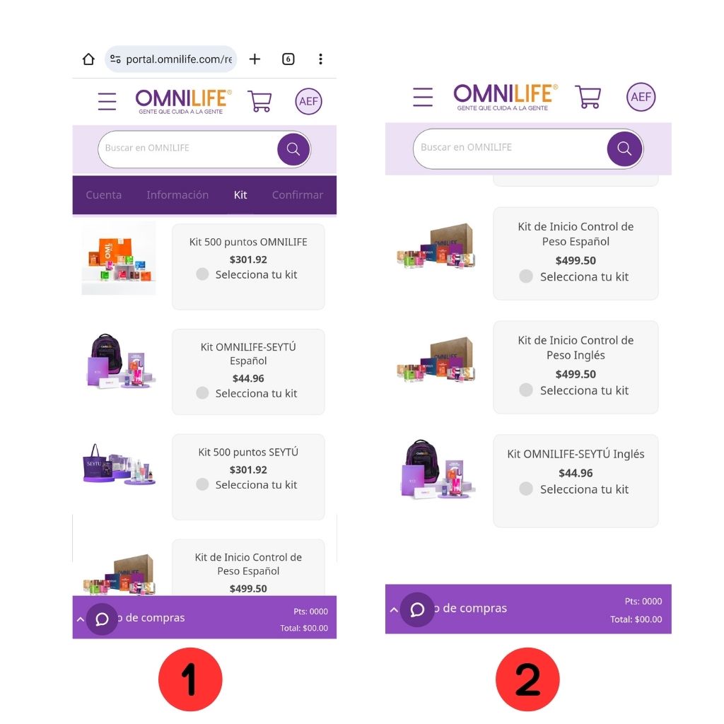 Afiliación a Omnilife y Seytú en USA