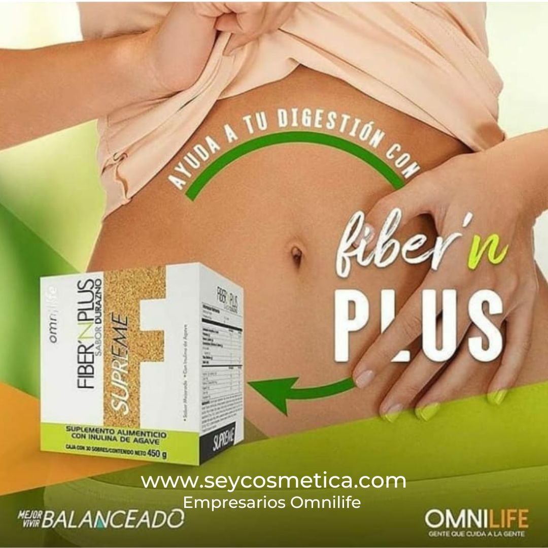 Fiber N Plus Omnilife Ayuda A Tu Sistema Digestivo