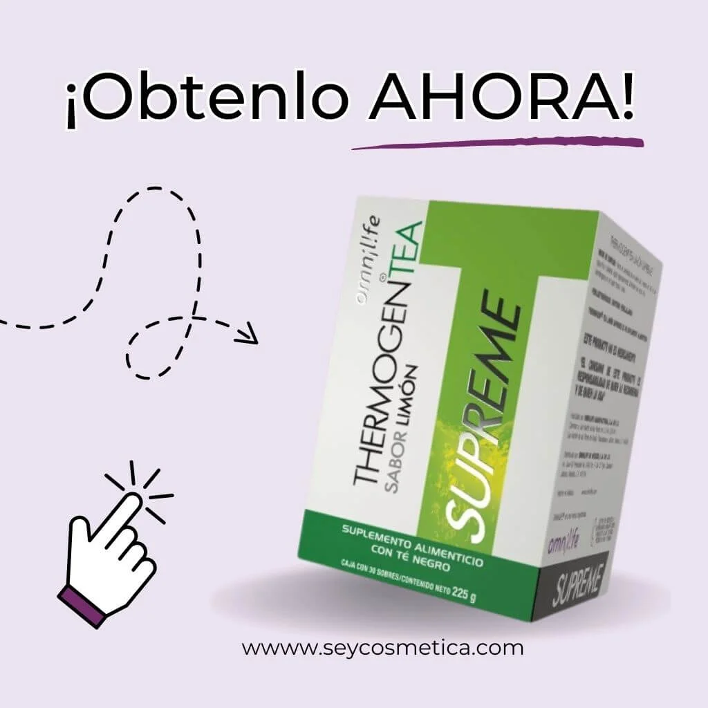 THERMOGEN TEA LIMÓN OMNILIFE