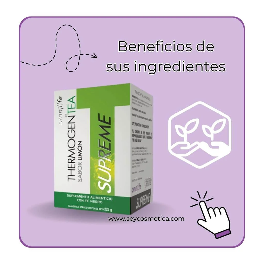 Teatino limón Omnilife: Beneficios