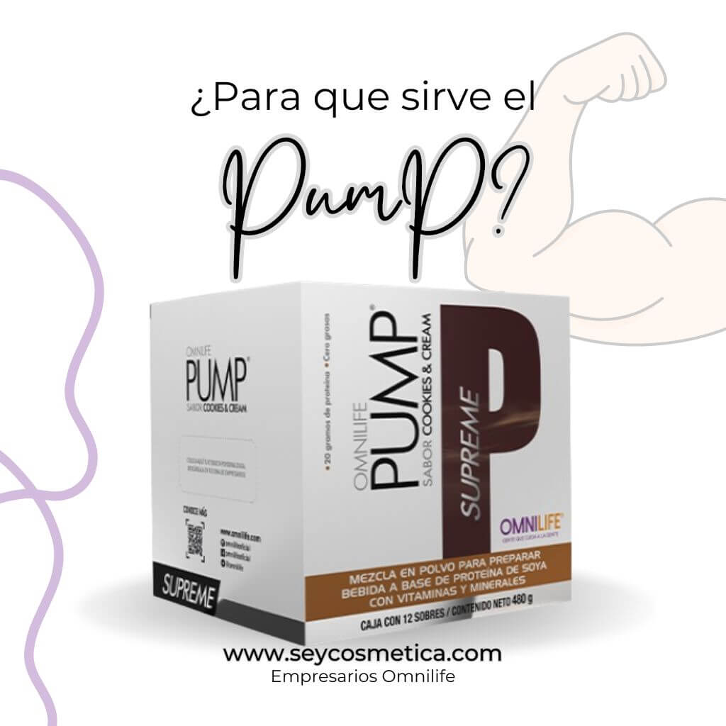 PUMP OMNILIFE ¿PARA QUE SIRVE?