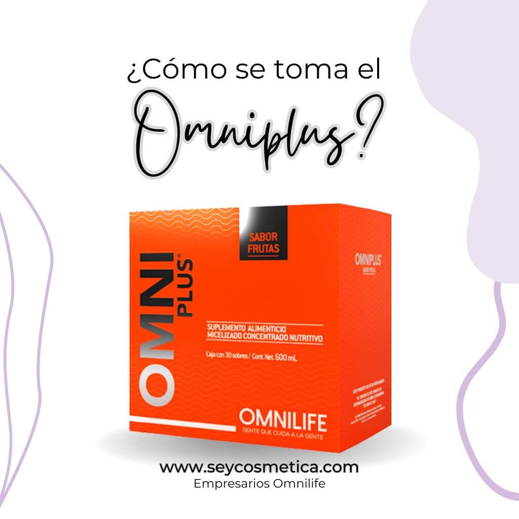 ¿Cómo se toma el Omniplus?