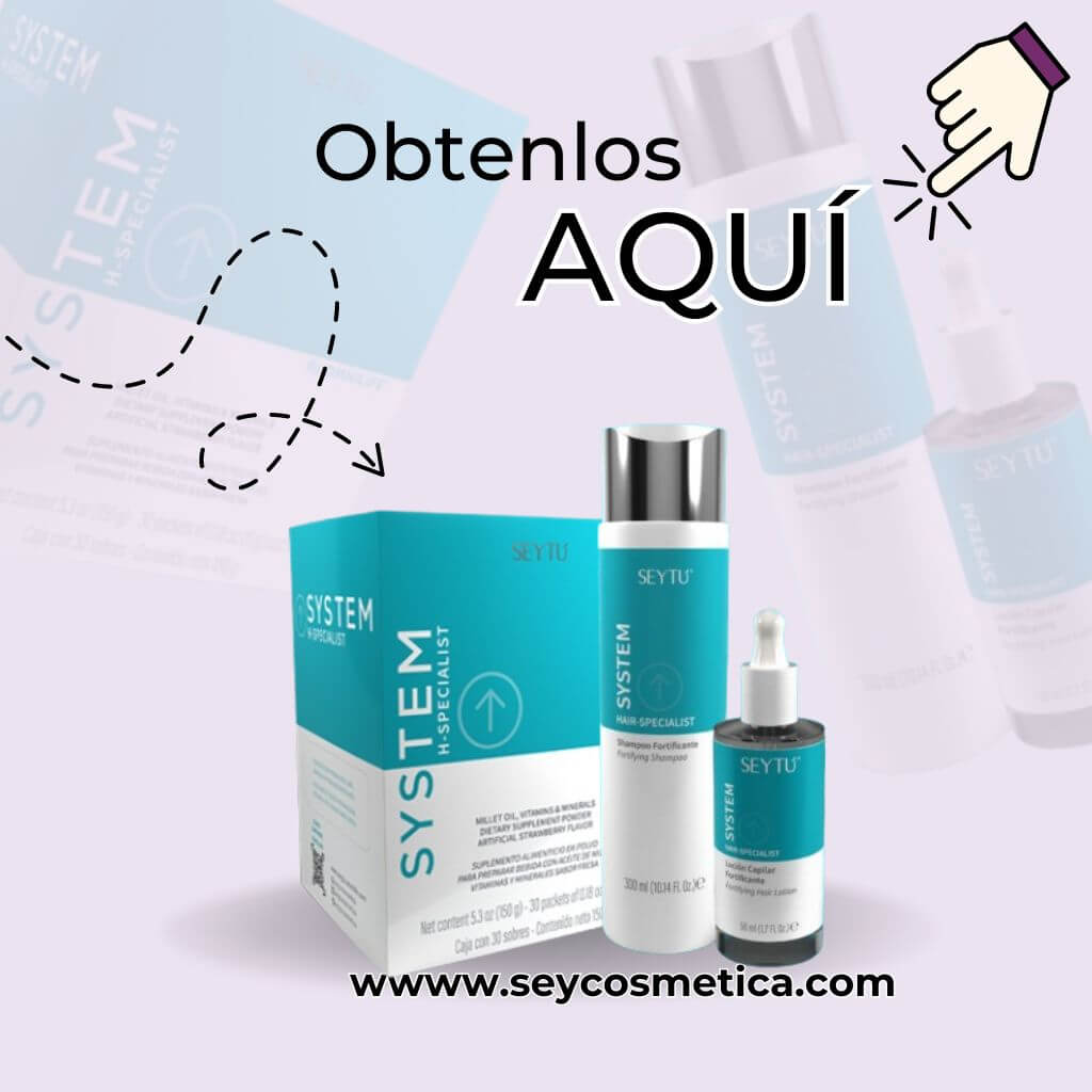 Productos para la caída del cabello del Sistema HAIR-SPECIALIST SEYTU