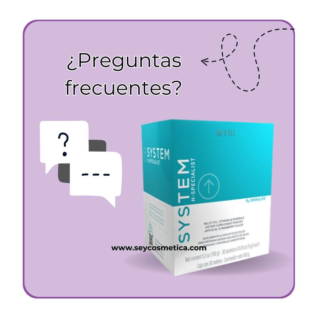 Preguntas sobre el Suplemento alimenticio Hair-Specialist SEYTU