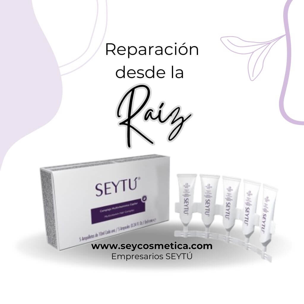 Productos capilares SEYTU para el cabello maltratado
