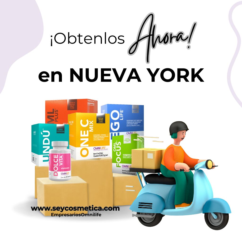 ¿Dónde comprar productos Omnilife en NEW YORK?OBTENLOS AQUÍ