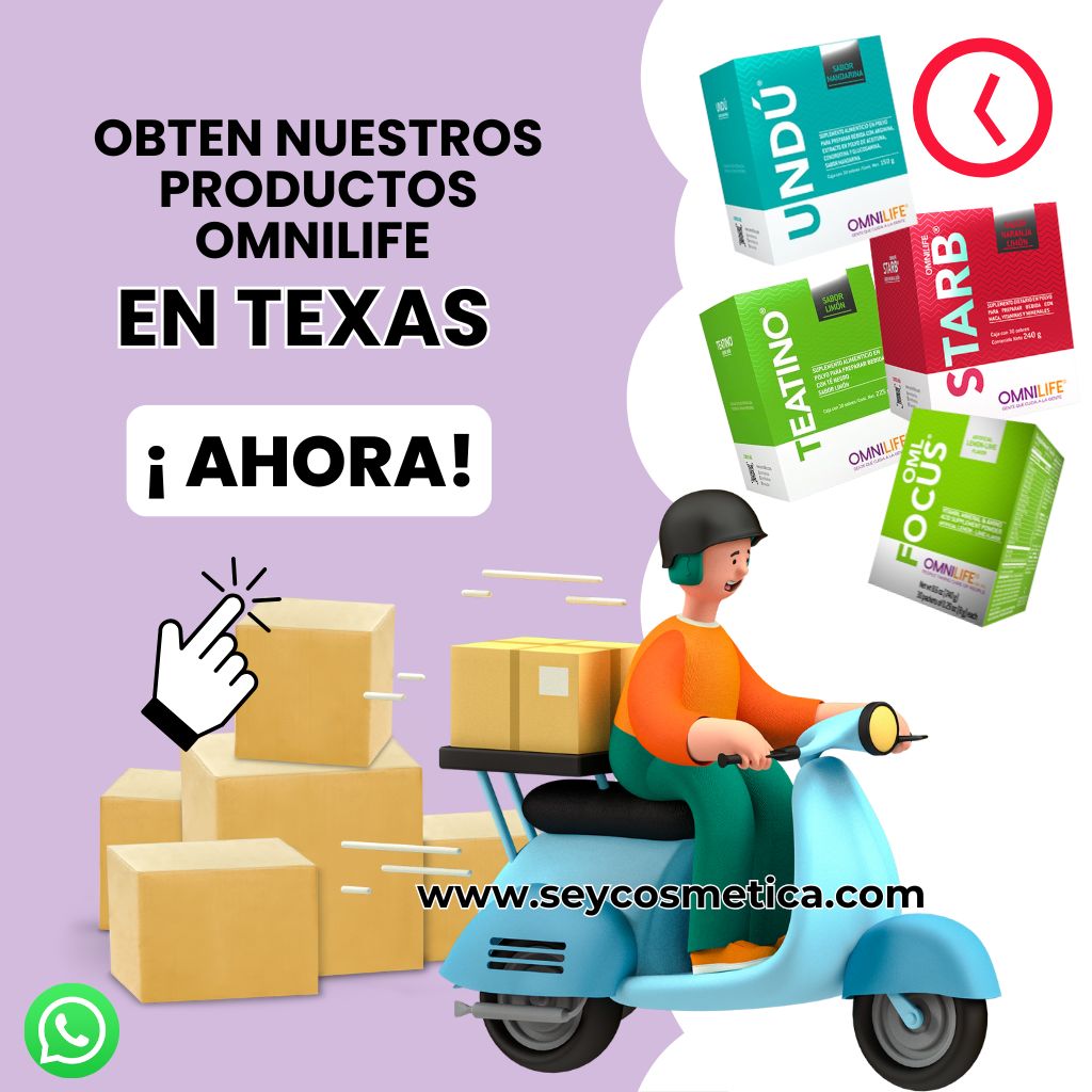 Compra productos Omnilife en Texas "AQUÍ"