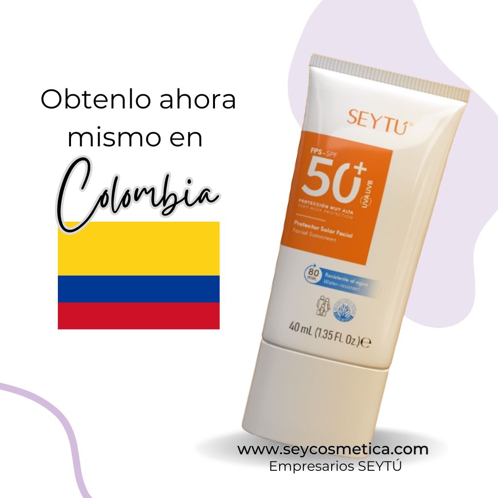 Protector solar facial SEYTÚ en Colombia