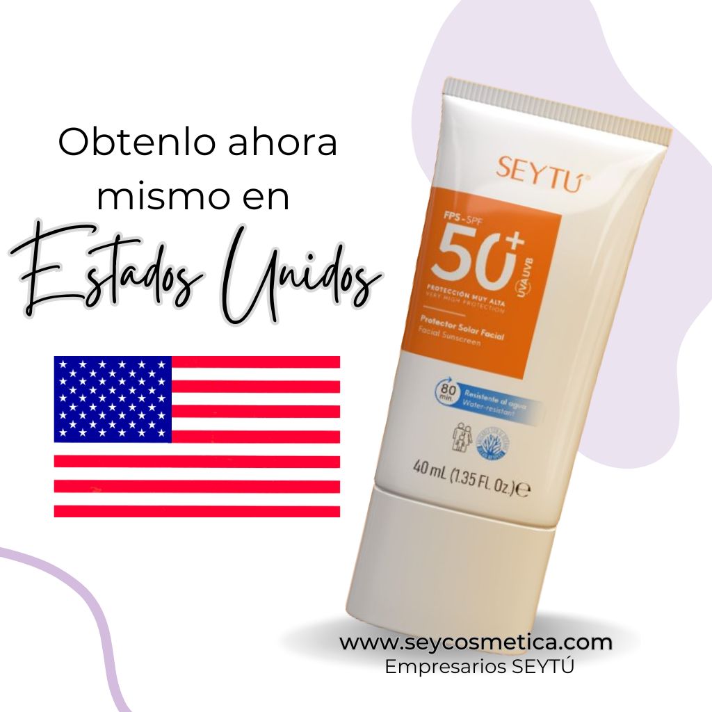 Protector solar facial SEYTÚ en Estados Unidos