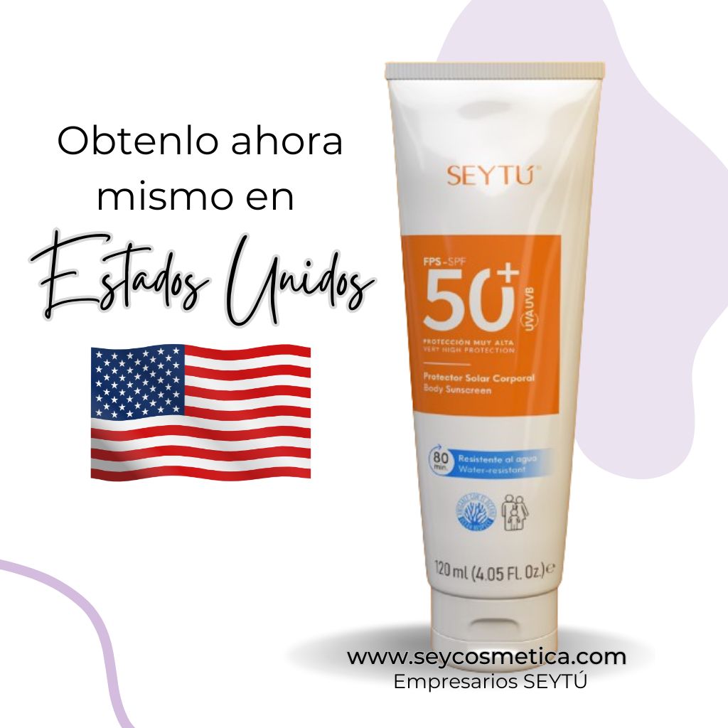 Protector solar corporal SEYTÚ en USA