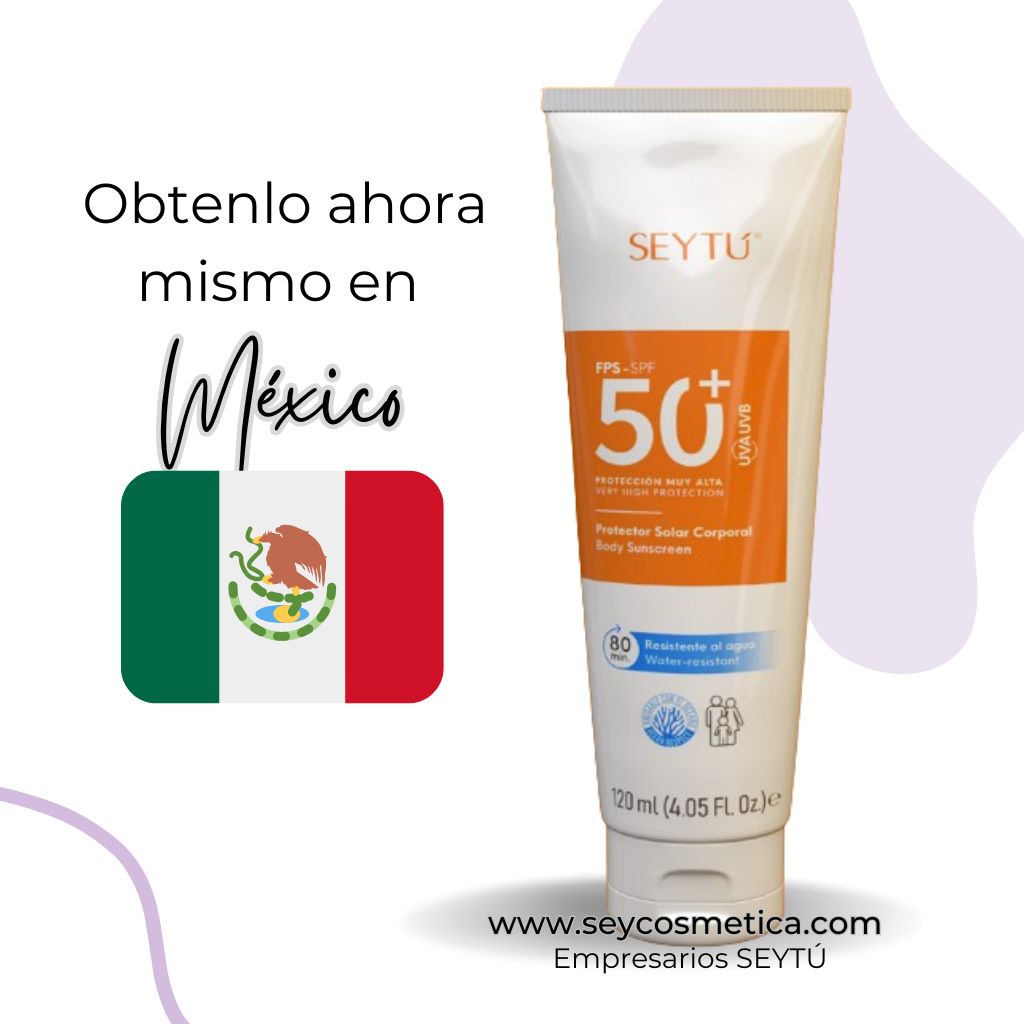 Protector solar corporal SEYTÚ en méxico