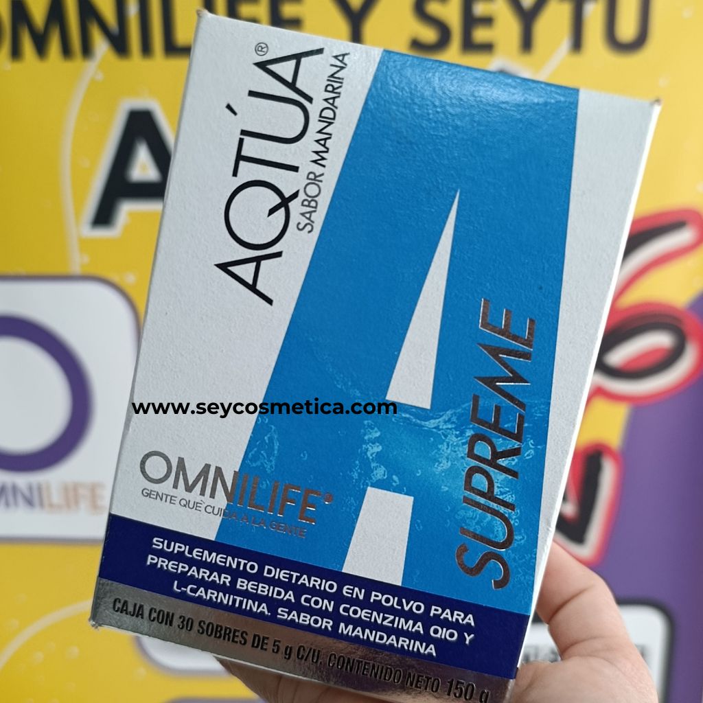 Aqtua Supreme de Omnilife_ qué es, qué contiene, cómo se toma y dónde comprar