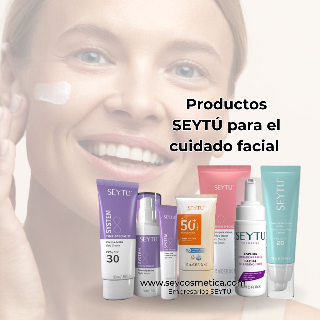 Productos SEYTÚ para el cuidado facial