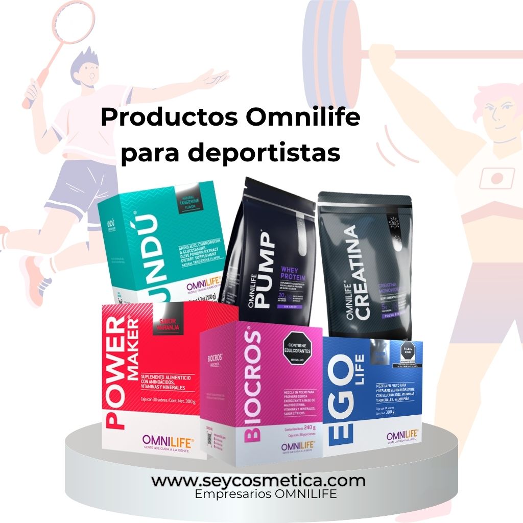 Productos Omnilife para deportistas