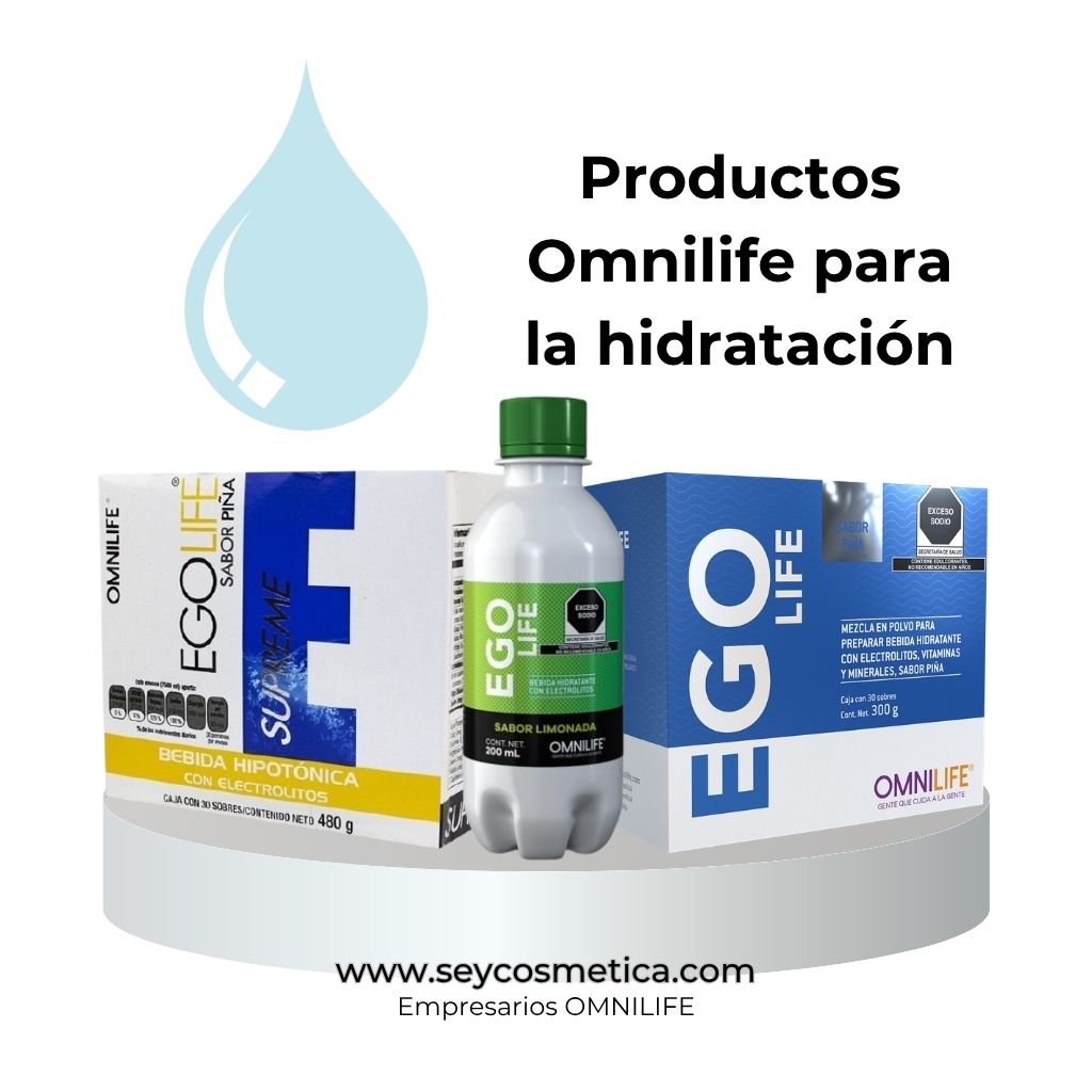Productos Omnilife para la hidratación