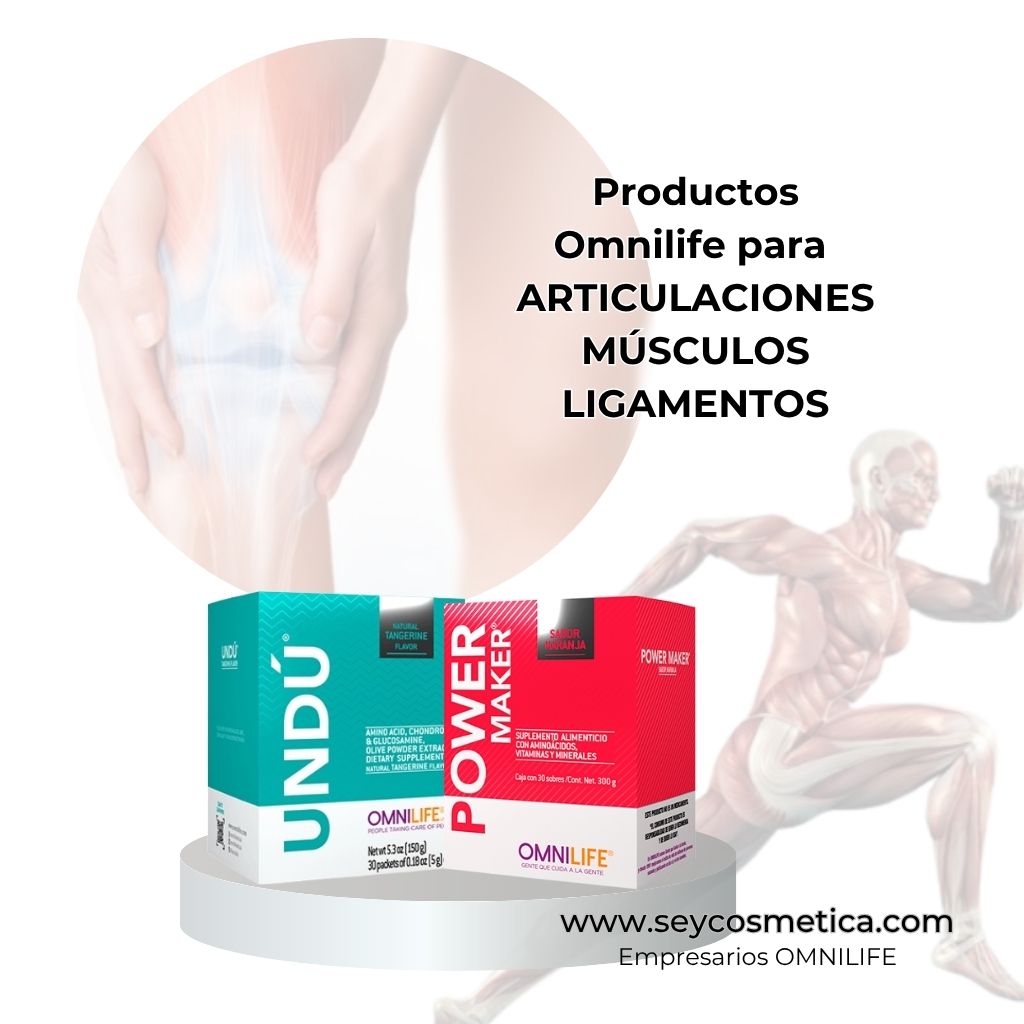 Productos Omnilife para las articulaciones